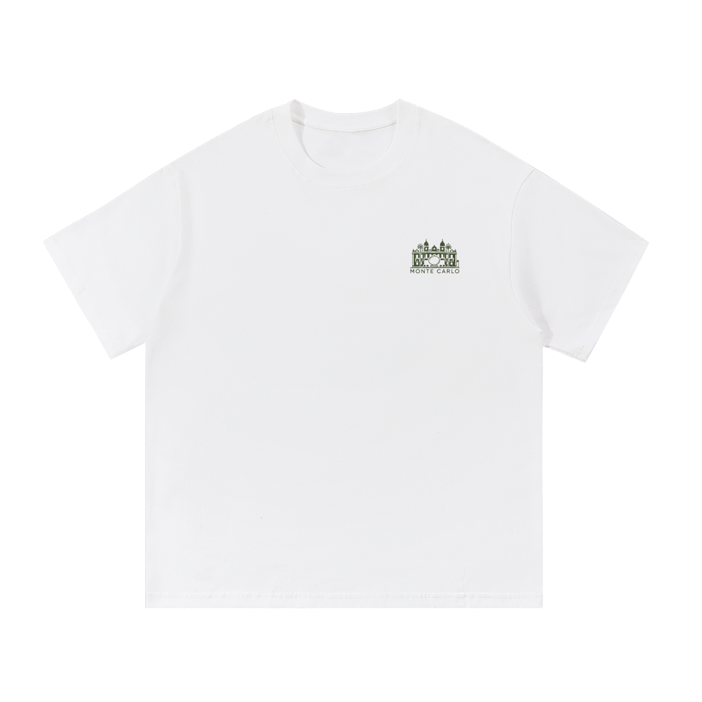 Color Rush Green Monte Carlo Essential Cotton T-Shirt