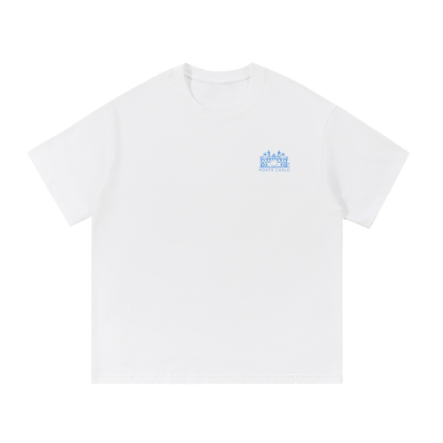 Color Rush Blue Monte Carlo Essential Cotton T-Shirt