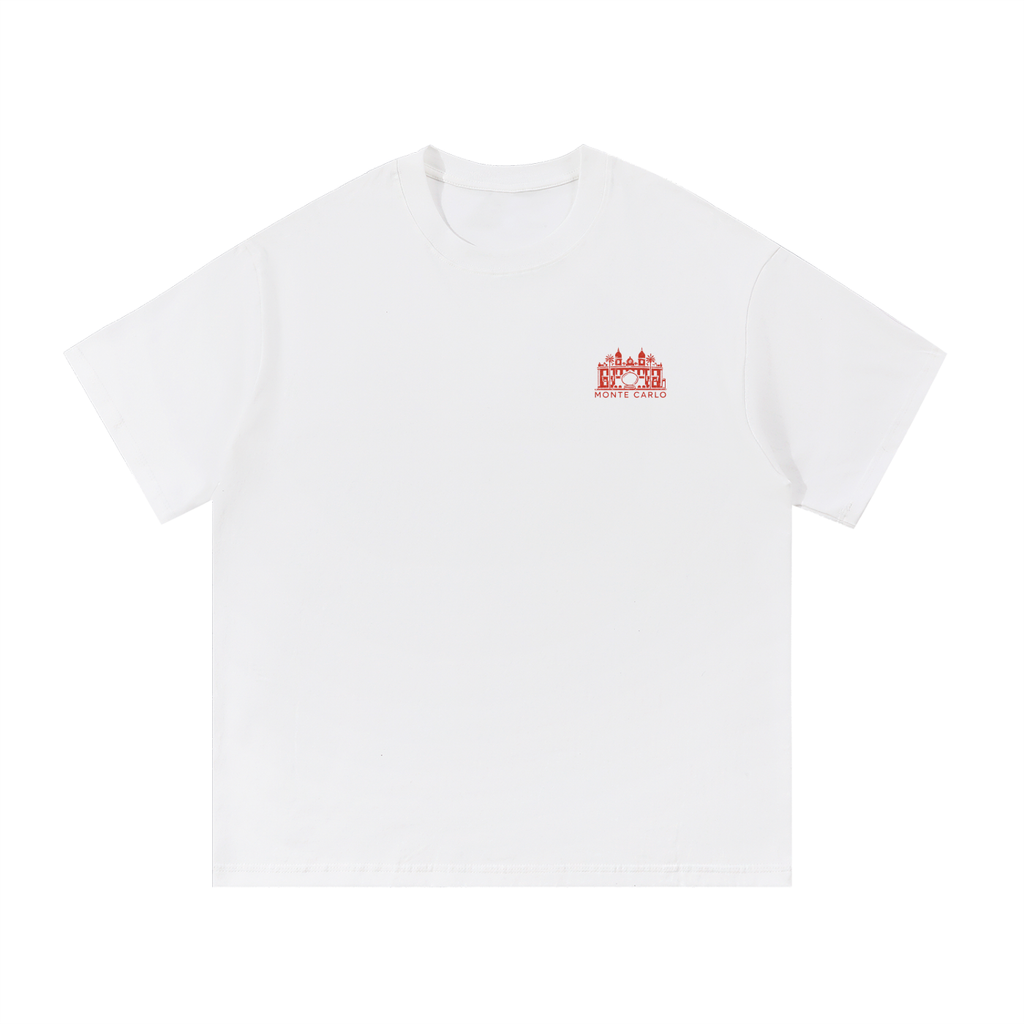 Color Rush Red Monte Carlo Essential Cotton T-Shirt