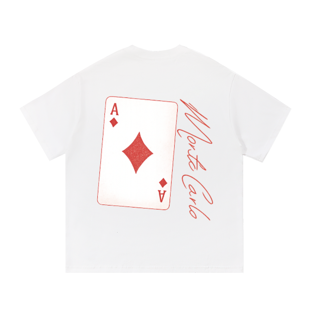 Color Rush Red Monte Carlo Essential Cotton T-Shirt