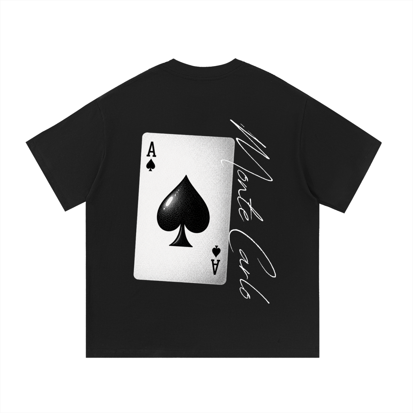 Street Art Ace Monte Carlo Essential Cotton T-Shirt